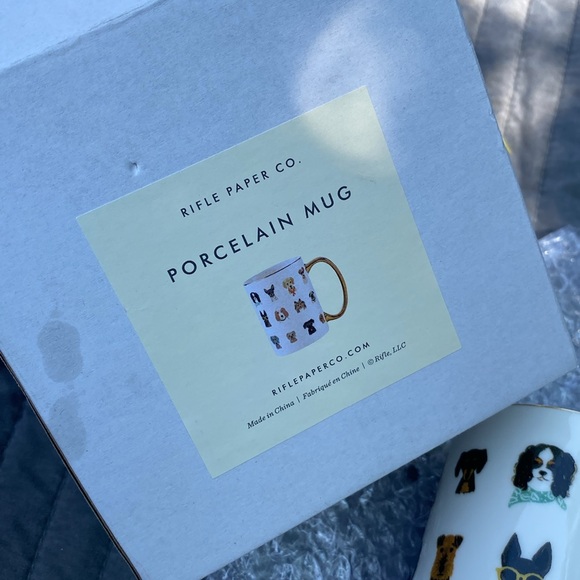 Rifle Paper Co porcelain Hot Dog print mug - Picture 5 of 6